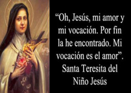 Oraciones de Santa Teresita de Jesús