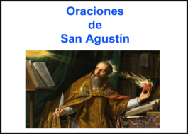 Oraciones de San Agustín