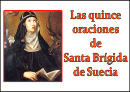 Las quince oraciones de Santa Brígida de Suecia