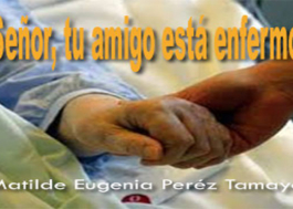 Señor, tu amigo está enfermo