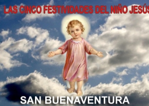 Las cinco festividades del Niño Jesús