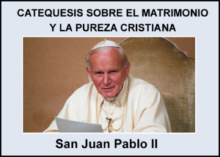 Catequesis sobre El Matrimonio y La Pureza Cristiana