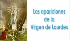 Las apariciones de la Virgen de Lourdes