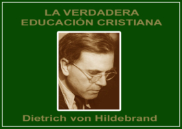 La verdadera educación cristiana