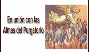 En unión con las almas del Purgatorio