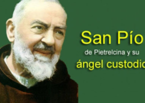 San Pío de Pietrelcina y su ángel custodio
