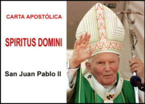 Carta Apostólica Spiritus Domini