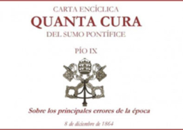 Quanta Cura, Carta Encíclica