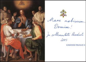 Carta apostólica Mane nobiscum Domine