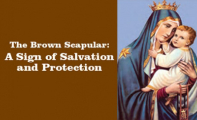 The Brown Scapular, the Most Powerful Sacramental