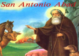 San Antonio Abad y San Pablo Ermitaño (Ilustrado)