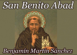 San Benito de Nursia (Ilustrado)