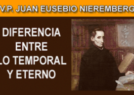 Diferencia entre lo temporal y eterno
