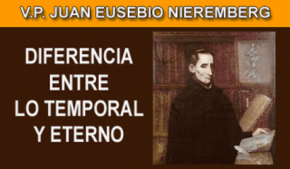 Diferencia entre lo temporal y eterno