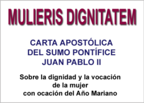 Mulieris Dignitatem