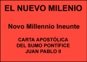 Carta Apostólica Novo Millennio Ineunte