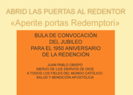 Abrid las puertas al Redentor