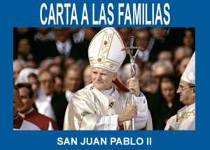 Libro eBook Carta a las Familias del Papa San Juan Pablo II