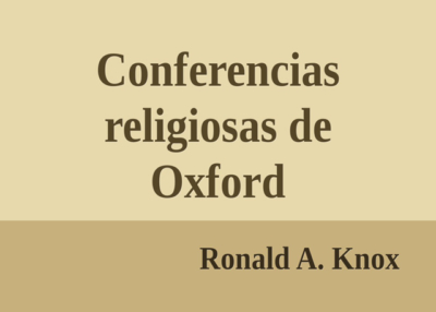 Libro eBook Conferencias religiosas de Oxford