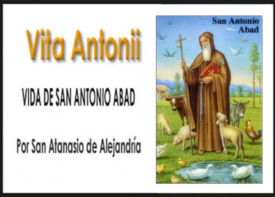 Libro eBook Vita Antonii, Vida de san Antonio Abad