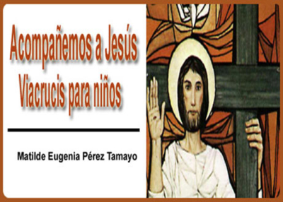 Libro eBook PDF Acompañemos a Jesús, Viacrucis para niños