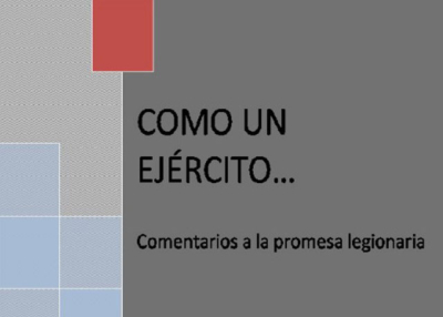 Libro eBook Como un ejército: comentarios a la promesa legionaria