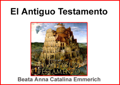 Libro eBook El Antiguo Testamento Tomo I - Anna Catalina Emmerich