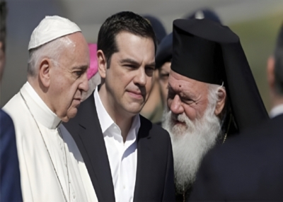Libro eBook Viaje del papa Francisco a la isla de Lesbos (Grecia)
