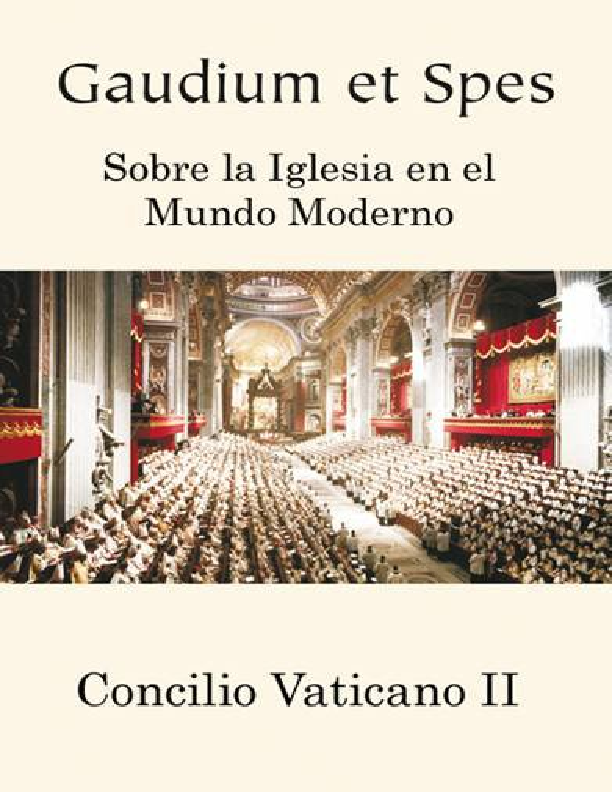 EI mundo de los pobres en Gaudium et spes